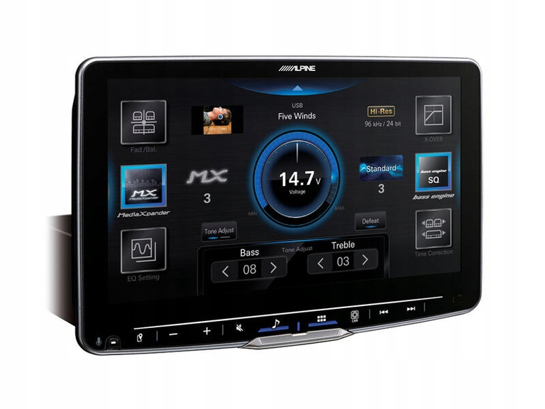 ALPINE Radioodtwarzacz ILX-F905D Centrum Car Hi-Fi (1)